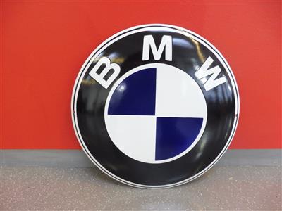 Werbeschild "BMW", - Motorová vozidla a technika