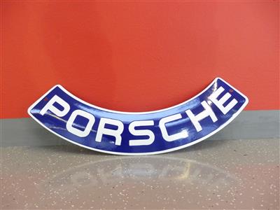 Werbeschild "Porsche", - Cars and vehicles