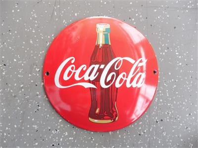 Werbeschild "Coca Cola", - Cars and vehicles