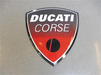 Werbeschild "Ducati Corse", - Cars and vehicles