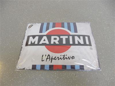 Werbeschild "Martini", - Cars and vehicles
