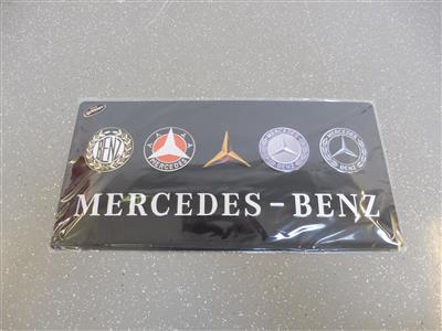 Werbeschild "Mercedes-Benz", - Cars and vehicles