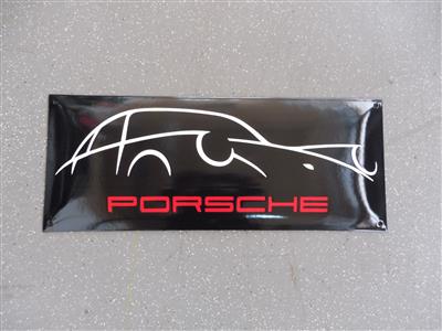 Werbeschild "Porsche 911", - Macchine e apparecchi tecnici