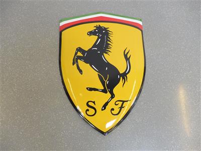 Werbeschild "SF-Ferrari", - Cars and vehicles