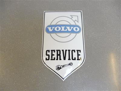 Werbeschild "Volvo Service", - Cars and vehicles