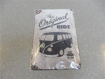 Werbeschild "VW The Original Ride", - Cars and vehicles