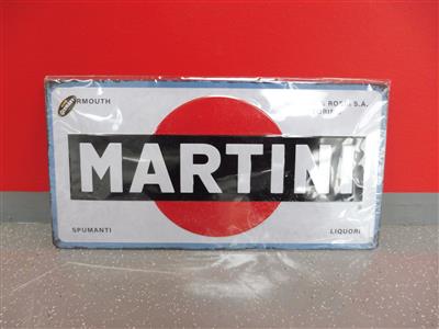 Werbeschild "Martini", - Macchine e apparecchi tecnici