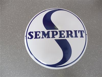Werbeschild "Semperit", - Motorová vozidla a technika