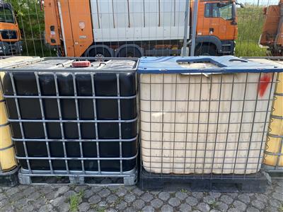 2 IBC-Container, - Cars and vehicles