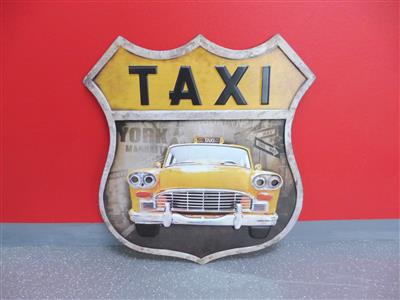 Werbeschild "Taxi", - Motorová vozidla a technika