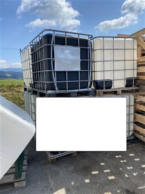 2 IBC-Container, - Fahrzeuge und Technik