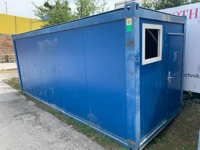 Mannschaftscontainer 20 Fuß, - Fahrzeuge und Technik