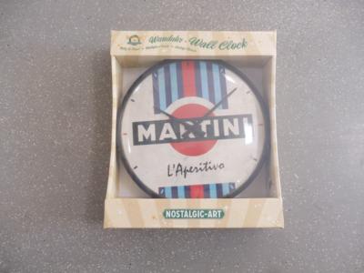 Wanduhr "Martini", - Cars and vehicles