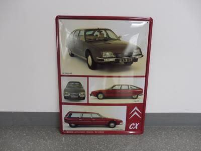 Werbeschild "Citroen CX", - Cars and vehicles