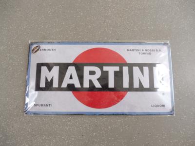 Werbeschild "Martini", - Fahrzeuge und Technik