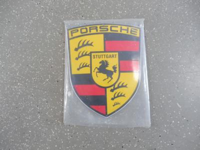Werbeschild "Porsche", - Fahrzeuge und Technik