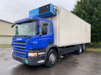 LKW "Scania P380 LB 6 x 2*4 MNA Automatik (Euro 5)" mit Tiefkühlkofferaufbau, - Macchine e apparecchi tecnici