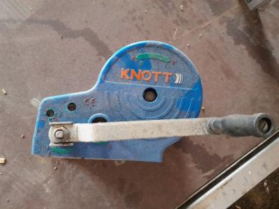 Mechanische Seilwinde "Knott", - Macchine e apparecchi tecnici
