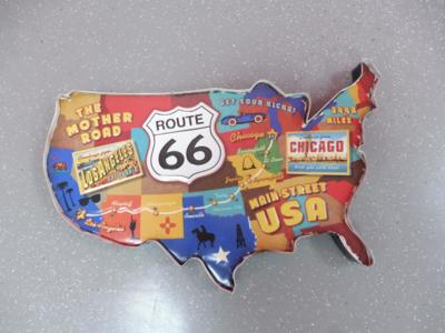 Wanddeko "Route 66", - Fahrzeuge und Technik