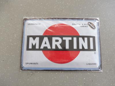 Werbeschild "Martini", - Motorová vozidla a technika