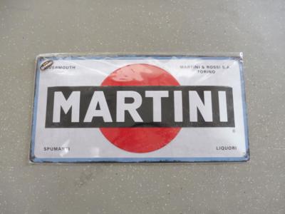 Werbeschild "Martini", - Macchine e apparecchi tecnici