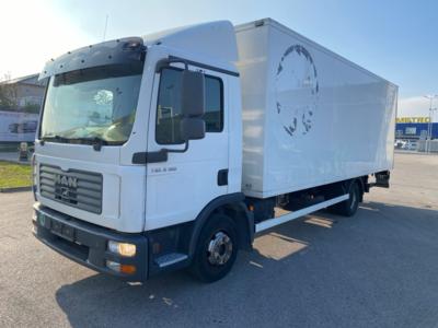 LKW "MAN TGL 8.180 4 x 2 BL (Euro 4)" mit Kofferaufbau und Ladebordwand, - Cars and vehicles