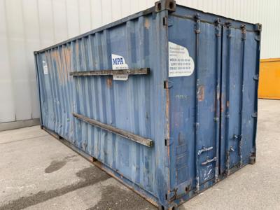 Materialcontainer 20 Fuß, - Fahrzeuge und Technik