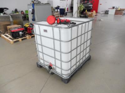 Palettentank 1000L und Tauchpumpe 230V, - Cars and vehicles