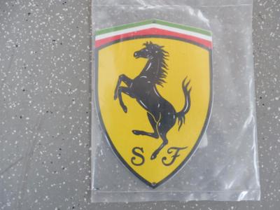 Werbeschild "Ferrari SF", - Fahrzeuge und Technik
