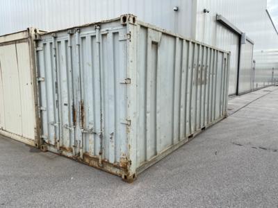 Lagercontainer 20 Fuß, - Fahrzeuge und Technik