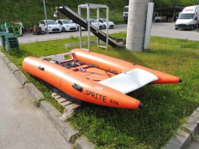 Schlauchboot "Meggitt Sprite HRB-410", - Fahrzeuge und Technik