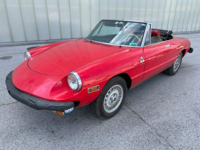 PKW "Alfa Romeo Spider 2000 Iniezione", - Fahrzeuge und Technik