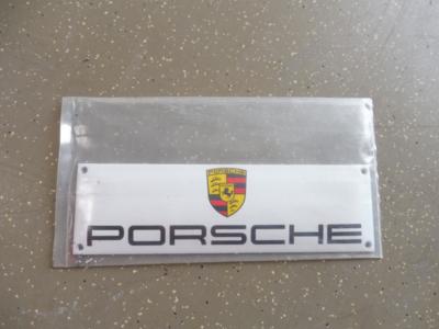 Werbeschild "Porsche", - Macchine e apparecchi tecnici