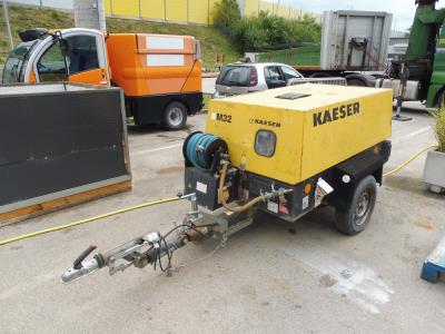 Kompressoranhänger "Kaeser M32", - Macchine e apparecchi tecnici