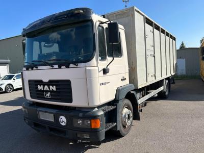 LKW (Viehtransporter) "MAN TGM 14.224 MLC (Euro 2)", - Fahrzeuge und Technik