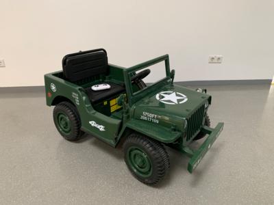 Kinder-Elektroauto "Jeep", - Motorová vozidla a technika