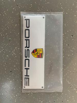 Werbeschild "Porsche", - Cars and vehicles