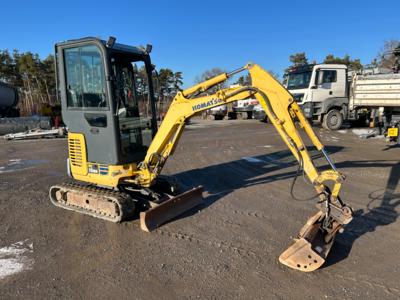 Gummikettenbagger "Komatsu PC 18 MR-2", - Fahrzeuge und Technik