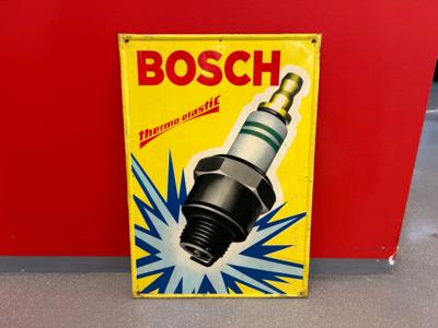 Werbeschild "Bosch", - Fahrzeuge und Technik