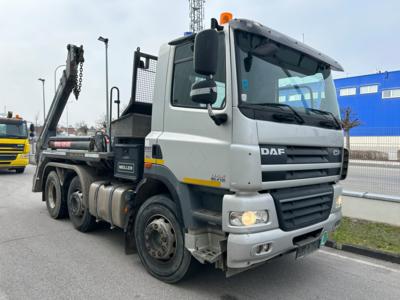 LKW "DAF CF 85.410 (Euro 5)" mit Absetzkipper "Meiler 71-Y208", - Cars and vehicles