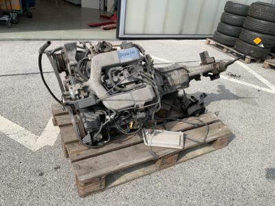 V6 Motor mit Schaltgetriebe "GM", - Fahrzeuge und Technik