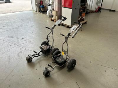 2 E-Golftrolley, - Cars and vehicles