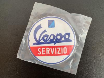 Emailschild "Vespa Servizio", - Macchine e apparecchi tecnici