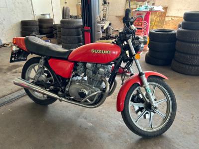 Motorrad "Suzuki GS400", - Fahrzeuge und Technik