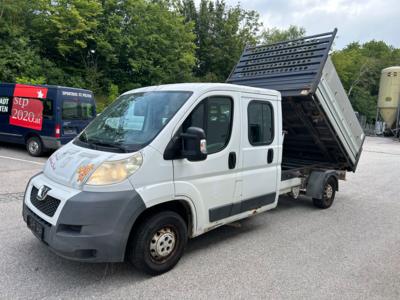 LKW "Peugeot Boxer 3500 L3 DK 2,2 HDI 120" mit 3-Seitenkipper, - Cars and vehicles