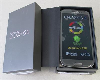 Smartphone Samsung Galaxy S3, - Postal Service - Special auction