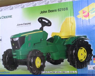 Tret-Traktor rolly toys John Deere 6210R, - Postal Service - Special auction