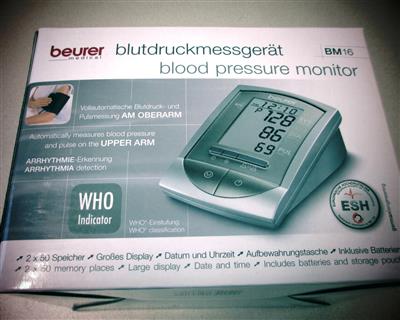 Blutdruckmessgerät "Beurer BM 16", - Postal Service - Special auction