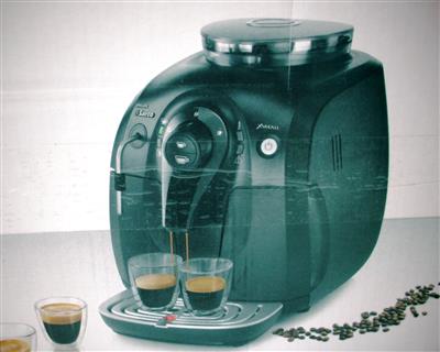 Kaffeevollautomat "Philips Saeco Xsmal Steam", - Postfundstücke