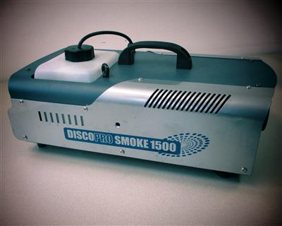 Nebelmaschine "Disco pro smoke", - Postfundstücke